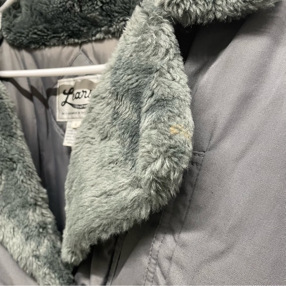 Vintage 1970s-80s Learsi Faux Fur Winter Puffer Jacket // L - Picture 5 of 10